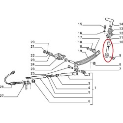 Gearbox rod  - Fiat Panda 4X4 