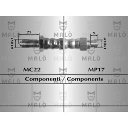 Tubo freno posteriore - Alfa Romeo 75 / 90 / Alfetta / Giulietta / GTV 