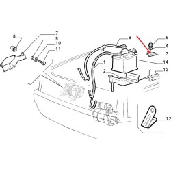 Fermo batteria - Autobianchi Y 10 / Fiat Panda 141 