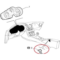 Hand brake contactor - Fiat / Lancia