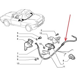 Cable - Fiat Barchetta