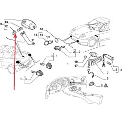 Bulb holder - Fiat Barchetta