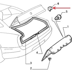 Tampone vano baule - Alfa Romeo GTV / SPIDER