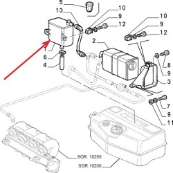 Serbatoio benzina - Alfa Romeo GTV/ SPIDER