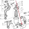 Air filter connection hose - Alfa Romeo GTV / SPIDER