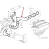 Connection hose : air filter - Fiat Coupe / Lancia Delta