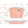 Rear brake pads - Fiat 500 / Panda