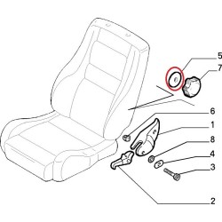 Seat handle rim - FIAT / LANCIA