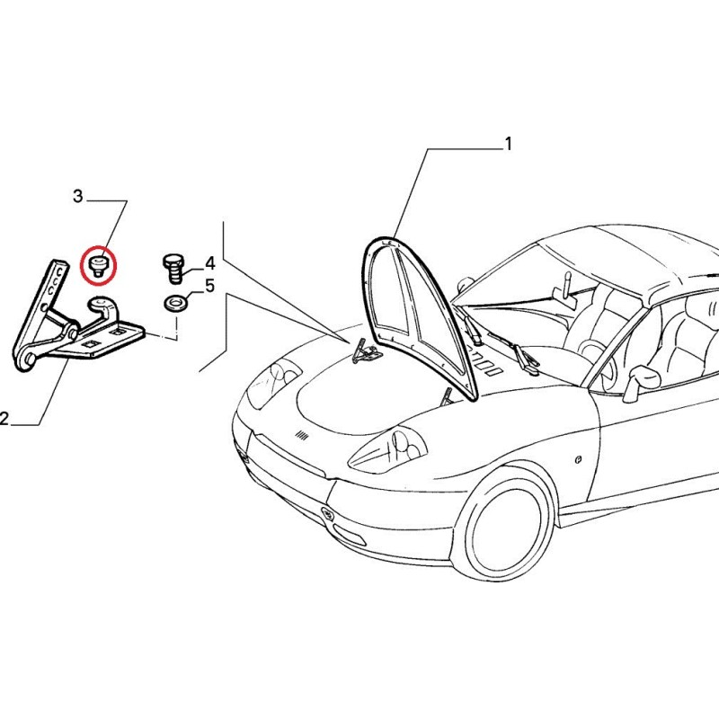 Tampon  - FIAT BARCHETTA