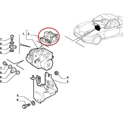 ABS Electronic central - FIAT  BARCHETTA