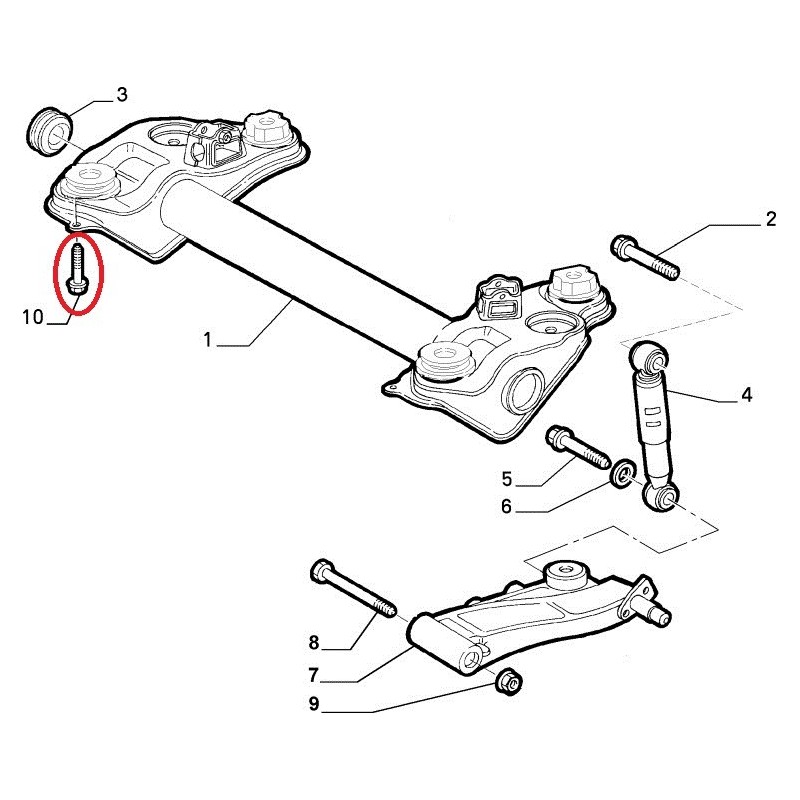 Screw - FIAT / LANCIA