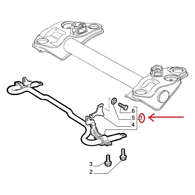 Barre de torsion - FIAT  BARCHETTA / PUNTO