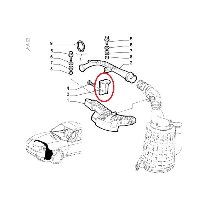 Support - Fiat Barchetta