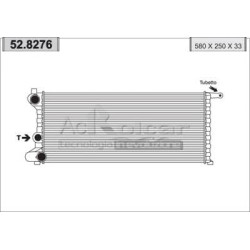 Radiatore motore  - Fiat Panda / Autobianchi Y10