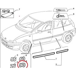 Monogramme "90" - Fiat Punto (1993 -- 1997)