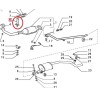 Exhaust mounting - Fiat Panda 4X4 (1991 -- 2003)