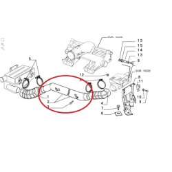 Manicotto - Fiat Uno Turbo ie 1,4