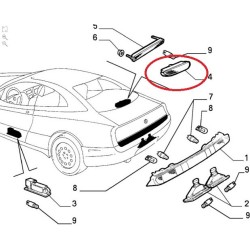 Third stop light - Alfa Romeo GTV 2,0