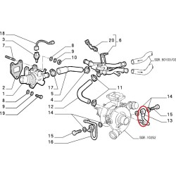 Pipe - Fiat Coupe 2,0 16 V Turbo / Lancia Kappa 2.0 16V Turbo / Delta 2,0 16V Turbo