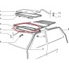 Manivelle de toit ouvrant - Fiat Uno / Lancia Y10
