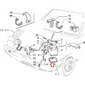 Supporto batteria - Fiat Uno