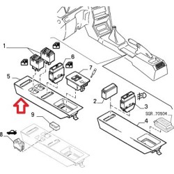 Console - Alfa Romeo 155