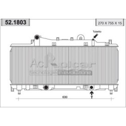  RadiateurFiat Punto  55 / 90  1600cm3 