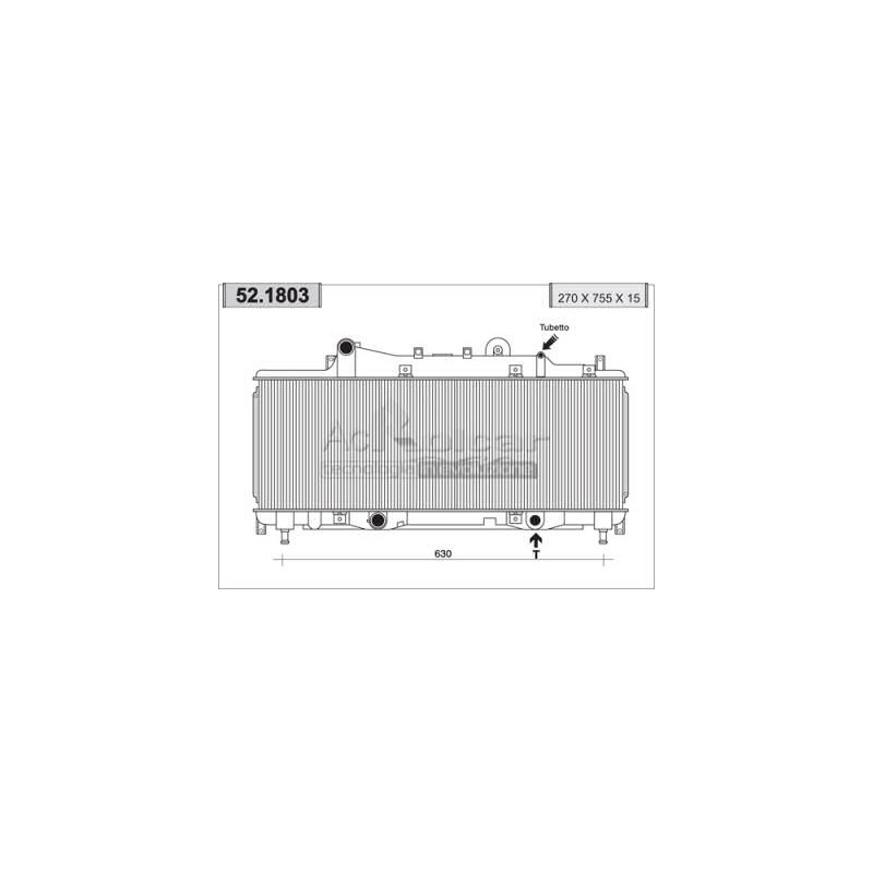  RadiateurFiat Punto  55 / 90  1600cm3 