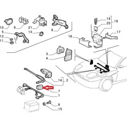 Battery terminal - Alfa Romeo / Fiat