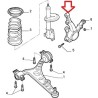 Right steering knuckle - Alfa Romeo 155 / GTV / Spider / Fiat Bravo