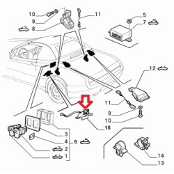 Scontrino elletrico - Alfa Romeo Spider