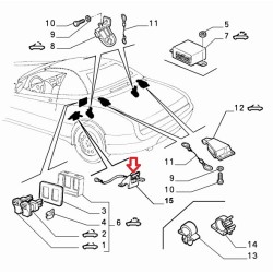 Interruttore -  Fiat Coupe