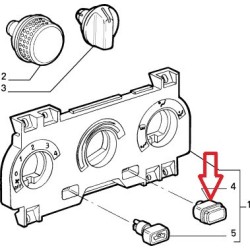 Interruttore -  Alfa Romeo GTV / Spider