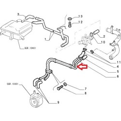 Conduit - Fiat Coupe / Tipo / Lancia Dedra / Delta