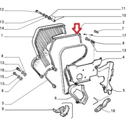 Guarnizione coperchio distribuzione - Alfa Romeo 155 / Fiat Coupe