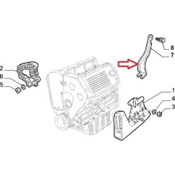 Supporto motore - Alfa Romeo 147 / 156 / GT / GTV / SPIDER