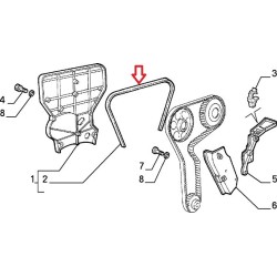 Guarnizione coperchio distribuzione - Alfa Romeo 145 / 146 / 155 / 156 / GTV / Spider