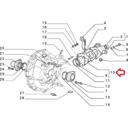 Sleeve - Fiat Panda 4X4 (1985 -- 2003)