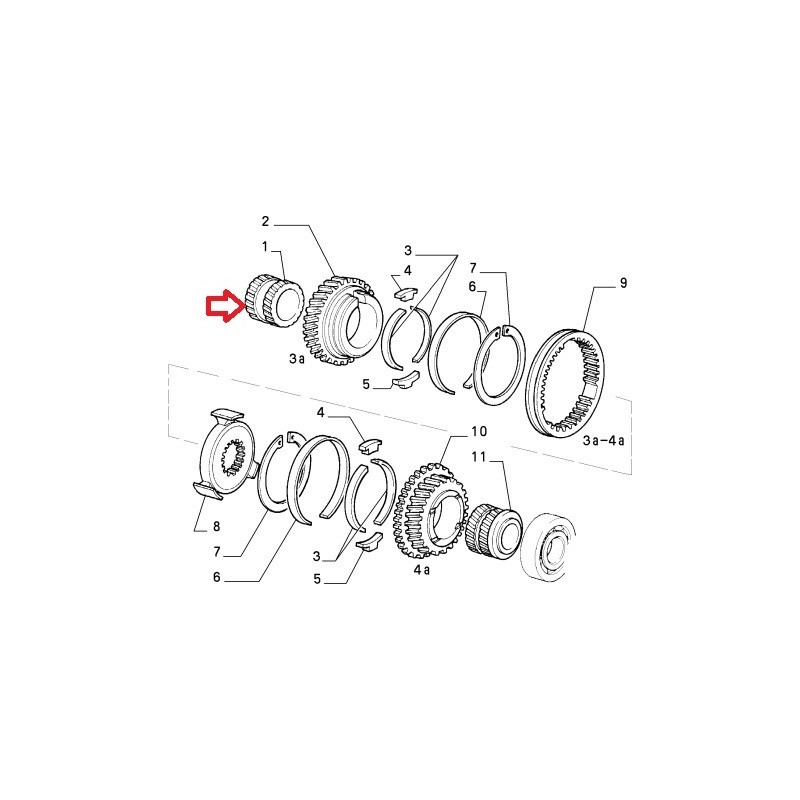 Spacer- Fiat Panda / Uno / Autobianchi Y10