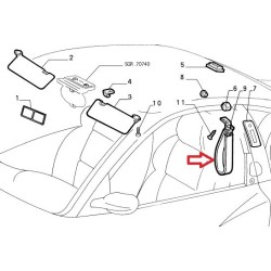 Handle - Fiat Coupe