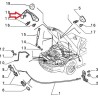 Verrouillage de capot - Alfa Romeo GTV / Spider