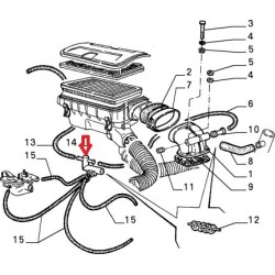 Manicotto conessioni  - Alfa Romeo 33