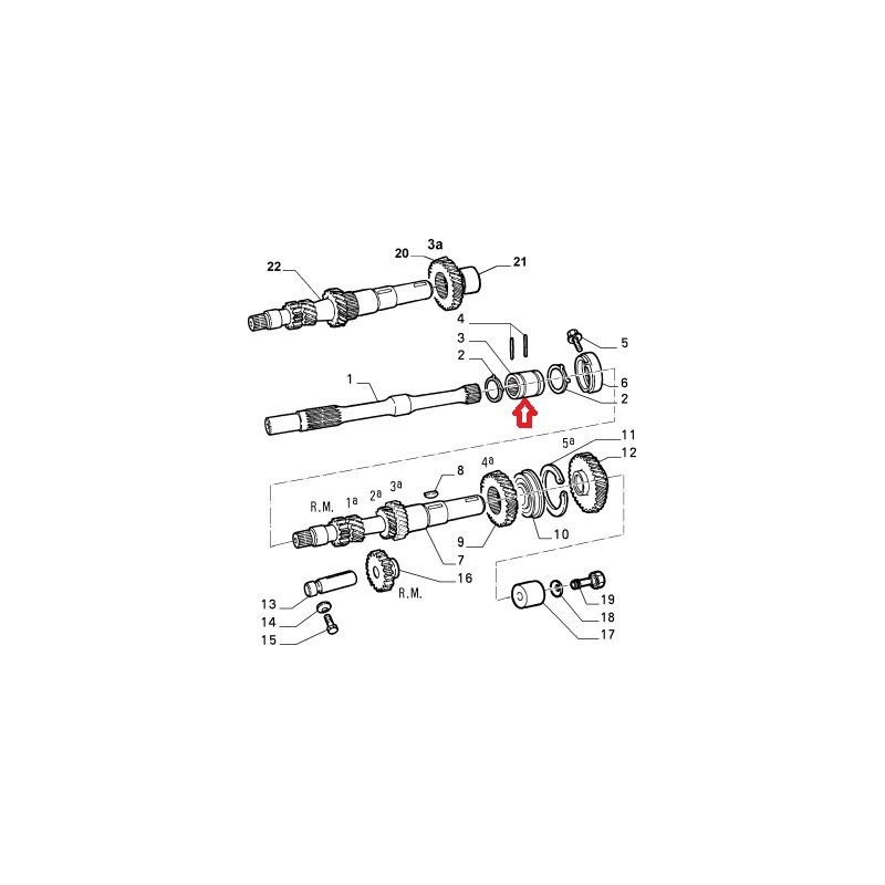 Hub - Alfa Romeo 33 / 145 / 146