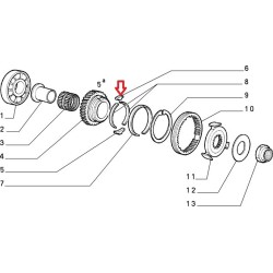 Clef - Fiat Cinquecento / Panda / Uno / Lancia Delta / Y10