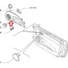 Modanatura porta anteriore destra - Alfa Romeo 147 Progression / Distinctive / GTA