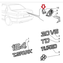 Hook  - Alfa Romeo 164