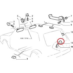 Shock absorber cap - Fiat Uno All