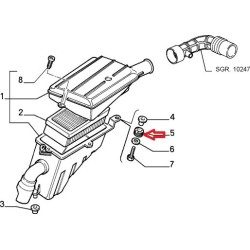 Rubber pad  - Alfa Romeo / Fiat / Lancia