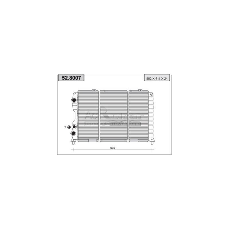 Radiatore motoreAlfa Romeo GTV/SPIDER